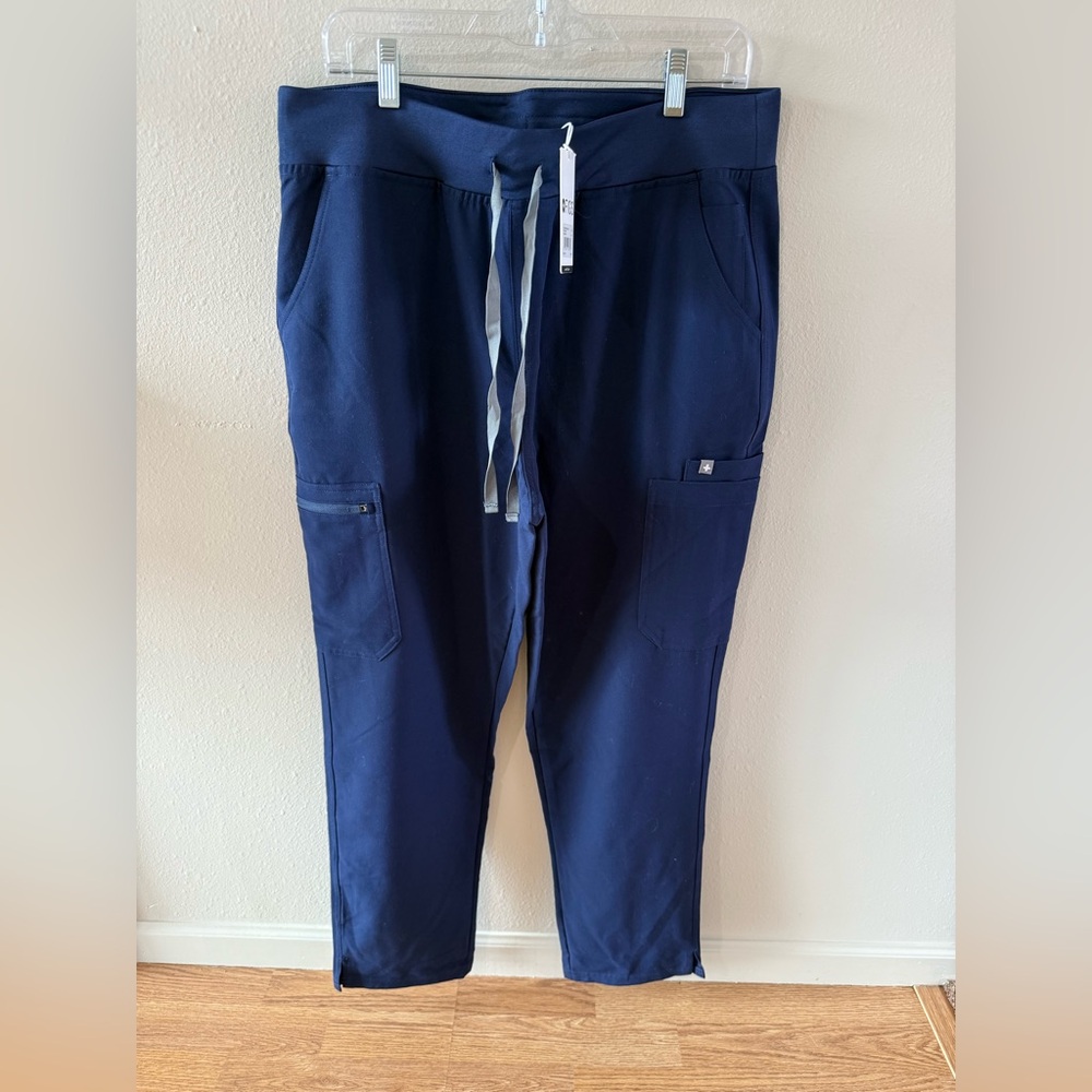 Figs High Waisted Yola Skinny Scrub Pants- size XL